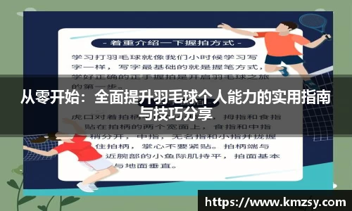 从零开始：全面提升羽毛球个人能力的实用指南与技巧分享
